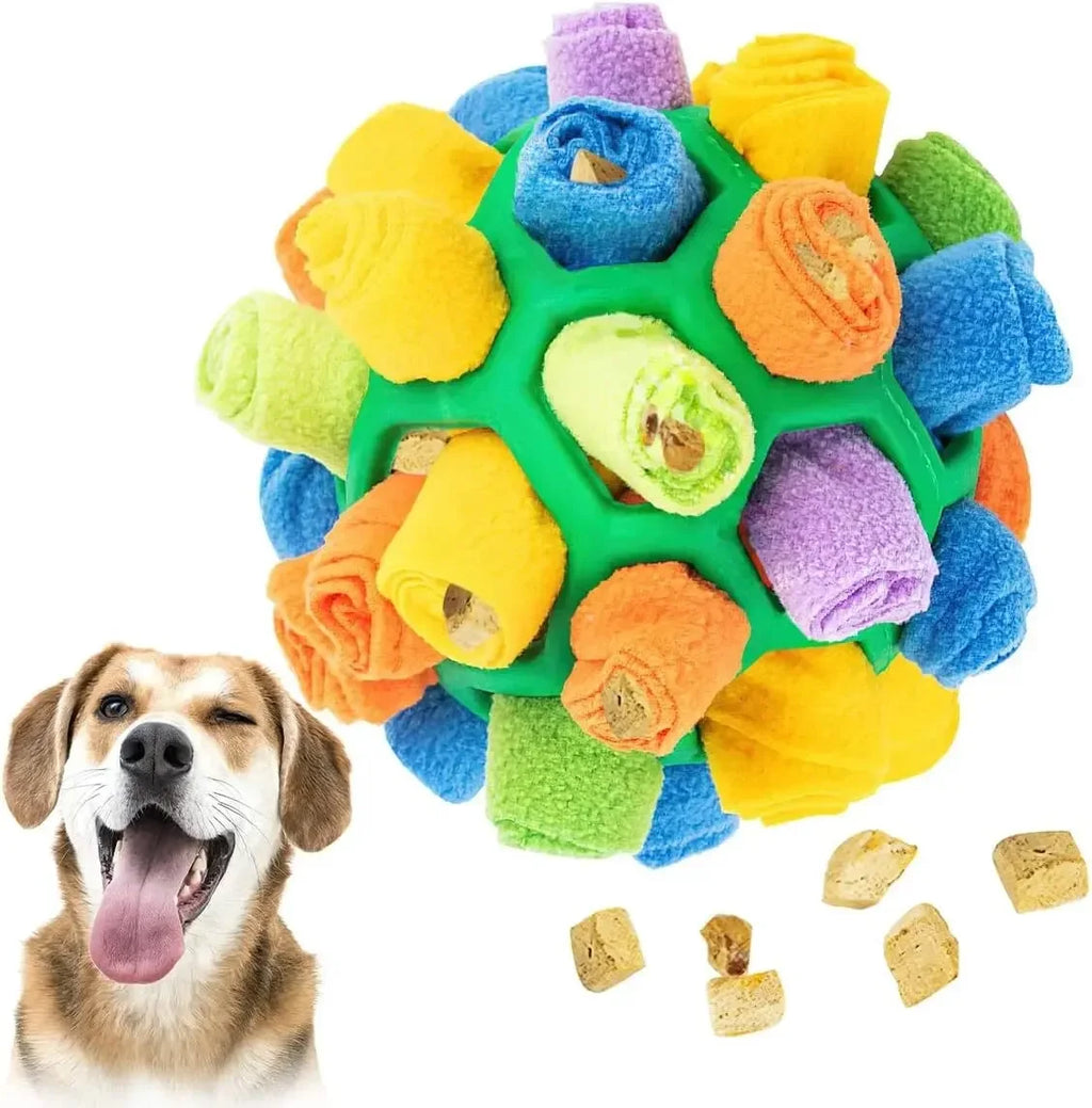  Snuffle Ball - Interactive Enrichment Dog Toy!