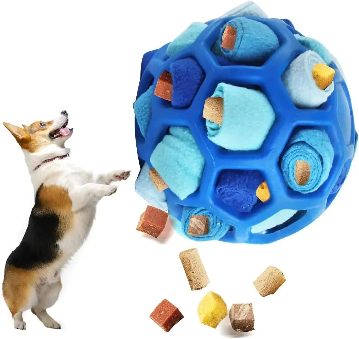  Snuffle Ball - Interactive Enrichment Dog Toy!