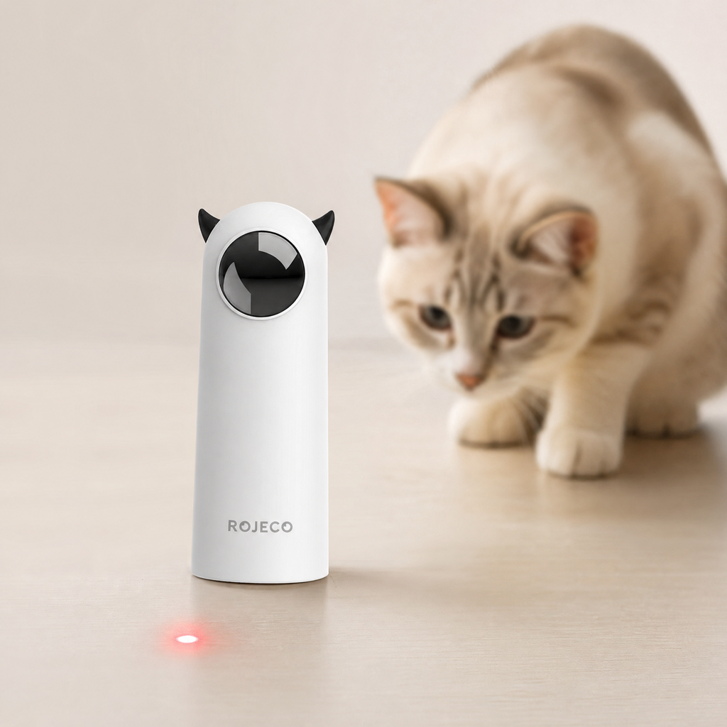 Automatic LED laser cat toy